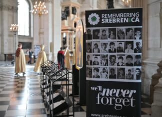 genocid u Srebrenici, London, UK