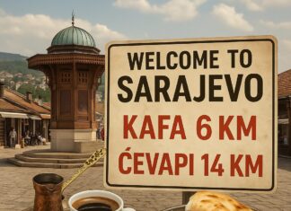 Kafa 6 KM ćevapi 14 KM