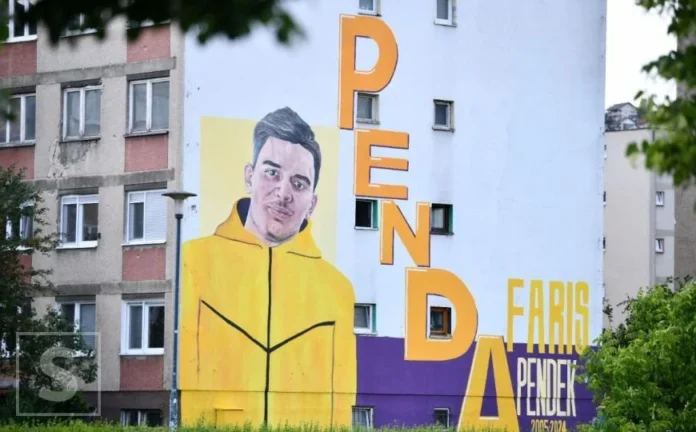 Mural posvećen ubijenom Farisu Pendeku