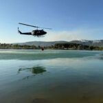 Požar kod Gruda još aktivan, angažovana pomoć iz zraka Požar kod Gruda još aktivan, angažovana pomoć iz zraka