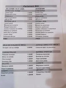 Cijene restorana bh. političara