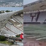 Oluja u Splitu čupala stabla, grad bez struje, oštećen i Poljud