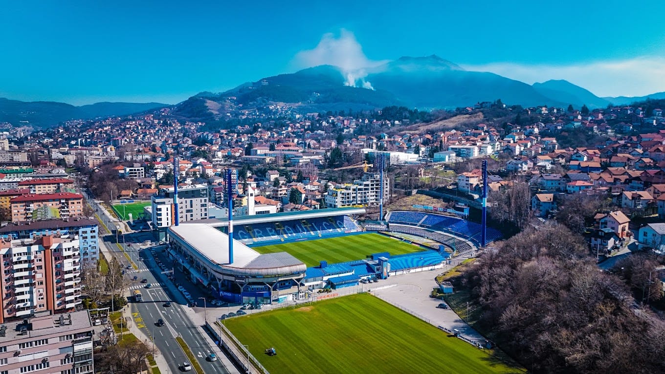 Grbavica Grbavica i Koševo među najposjećenijim stadionima u regionu