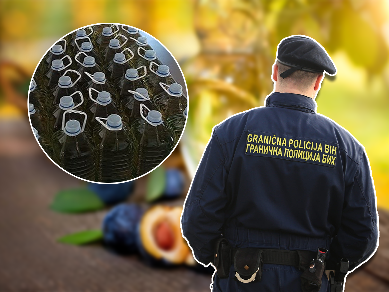 Skandal na granici: Državljanin BiH pokušao unijeti stotine litara rakije rakija, rakije, gp, krijumčarenje