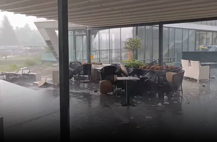 /VIDEO/ Jako nevrijeme pogodilo Bihać