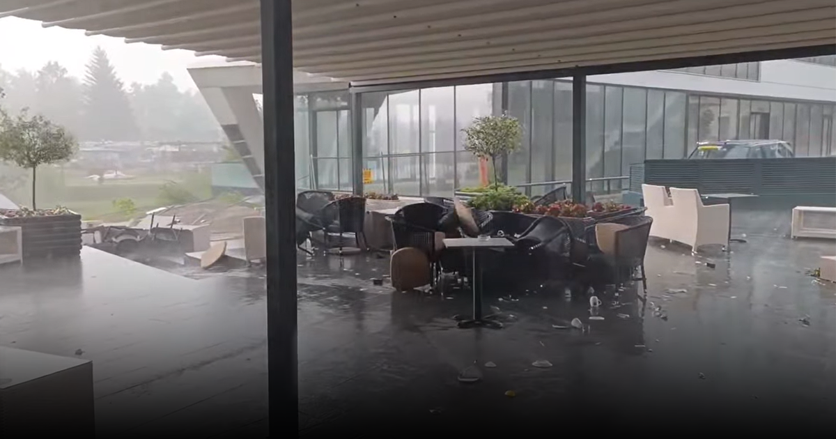 /VIDEO/ Jako nevrijeme pogodilo Bihać