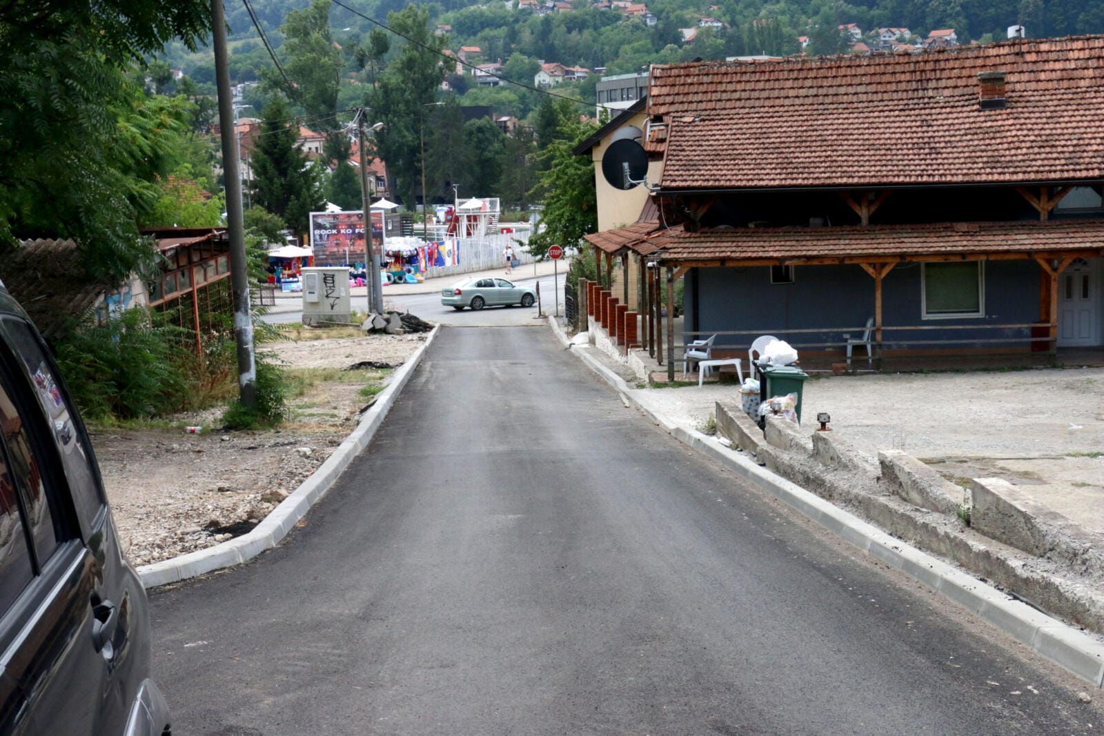 bogumilska ulica U toku radovi u Bogumilskoj ulici, dio asfalta ide na ponovnu ugradnju