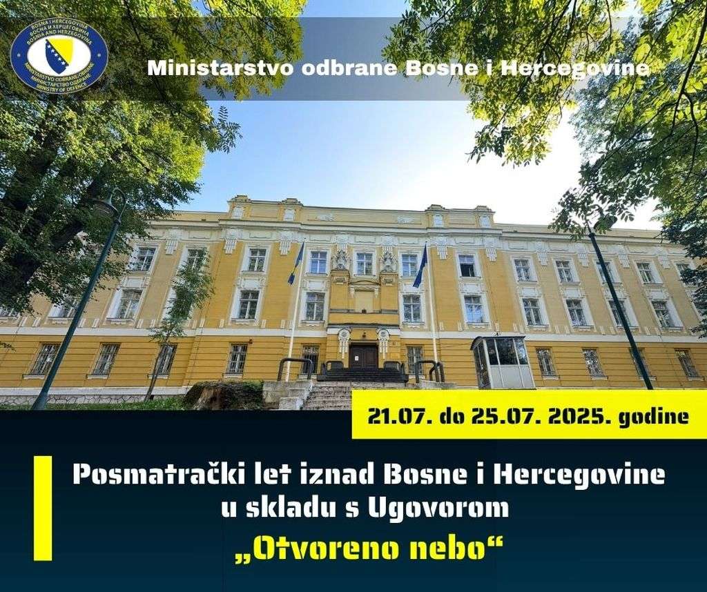 posmatracki let Počinje posmatrački let u okviru međunarodnog sporazuma