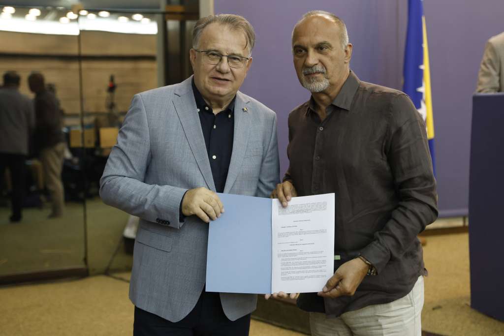 potpisani ugovori Skoro 10 miliona KM za sport i kulturu u Federaciji BiH, potpisani ugovori