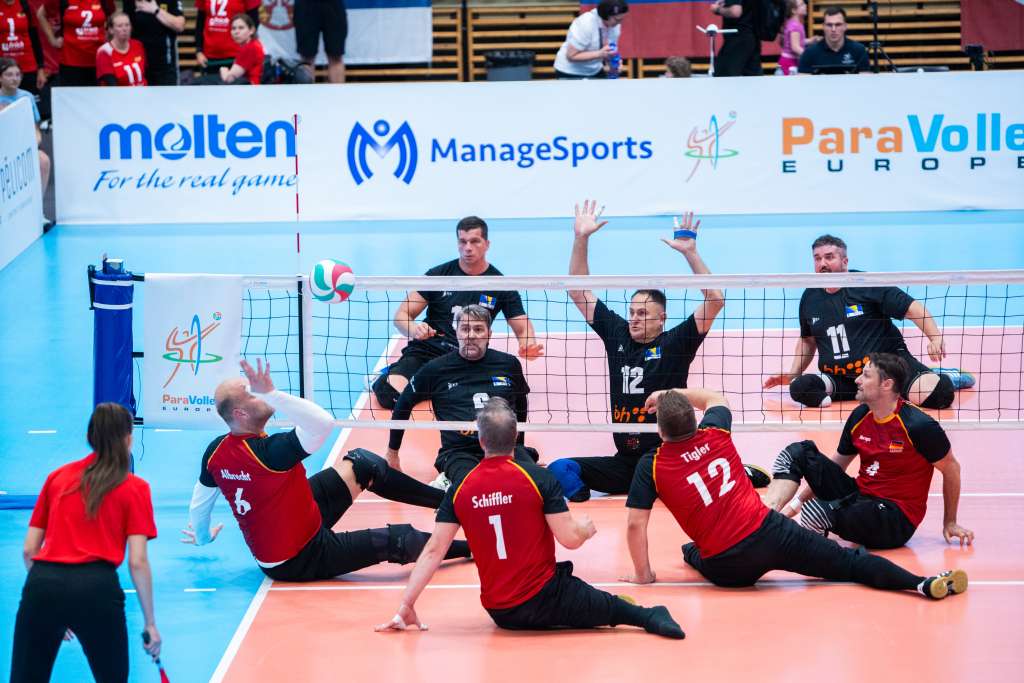 sjedeca odbojka BiH savladala Njemačku u sjedećoj odbojci i ide u četvrtfinale protiv Hrvatske