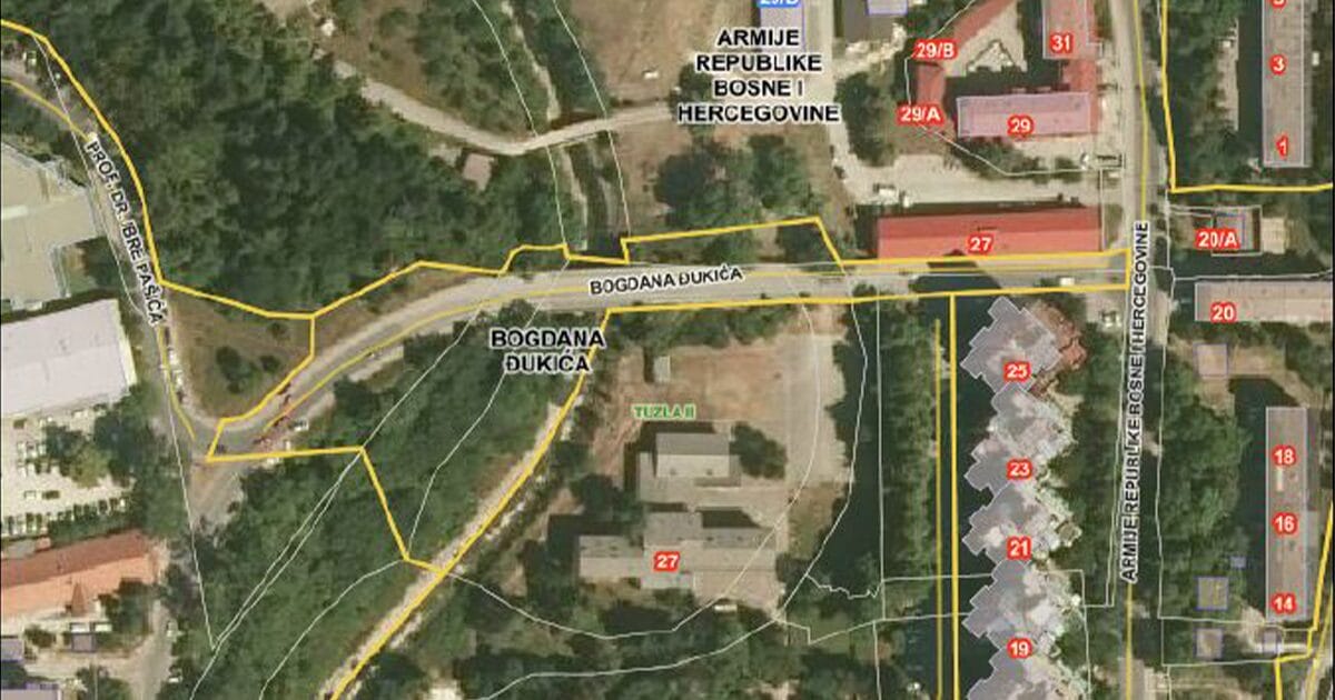 ulica bogdana djukica Sanacija trotoara u ulici Bogdana Đukića počinje 7. jula