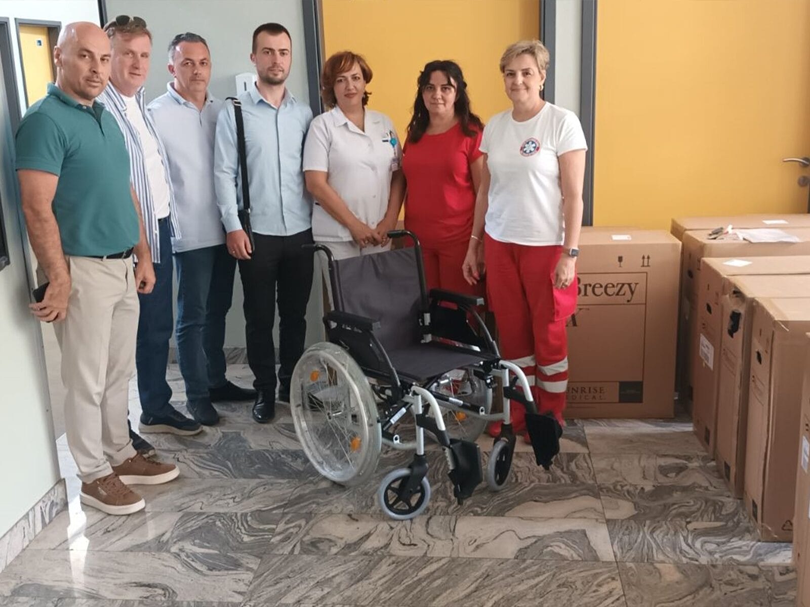 vakufska direkcija Vakufska direkcija donirala invalidska kolica Domu zdravlja Tuzla