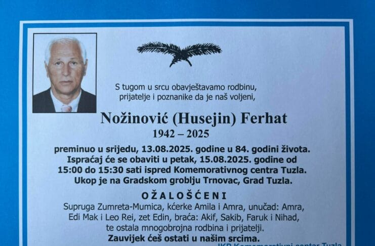 Ferhat Nožinović, Ferhat Nožinović,