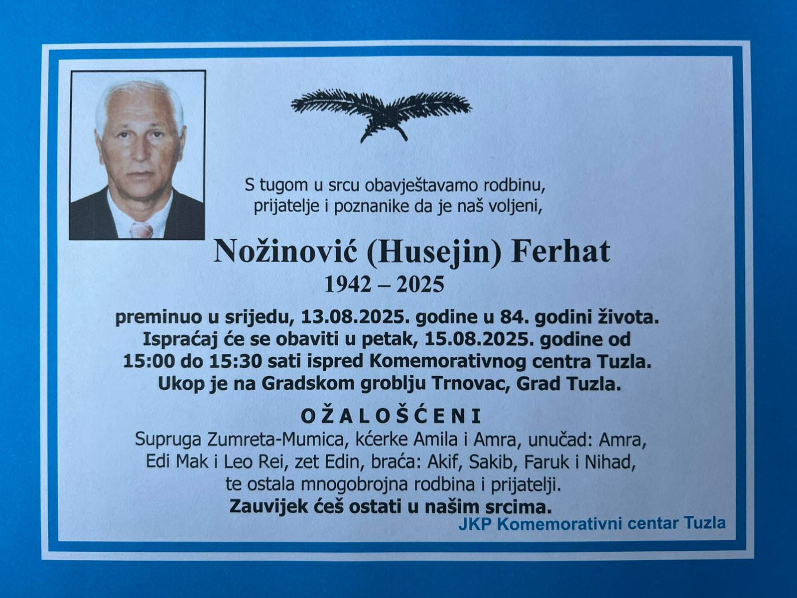 Ferhat Nožinović, Ferhat Nožinović,