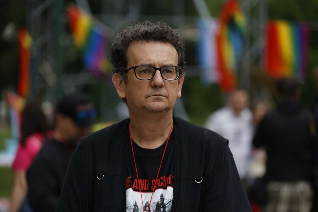 Sociolog, filozof i profesor na Fakultetu političkih nauka u Sarajevu Asim Mujkić.