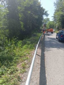 Put Ilinčica: U toku završni radovi na postavljanju zaštitne ograde na dvije lokacije