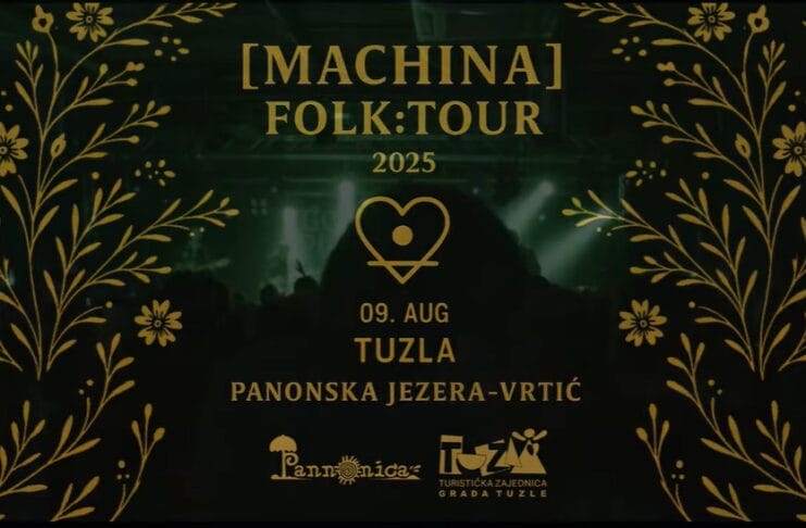 Machina koncert MACHINA na Panonskim jezerima: Tuzla domaćin zvučno-duhovnog rituala