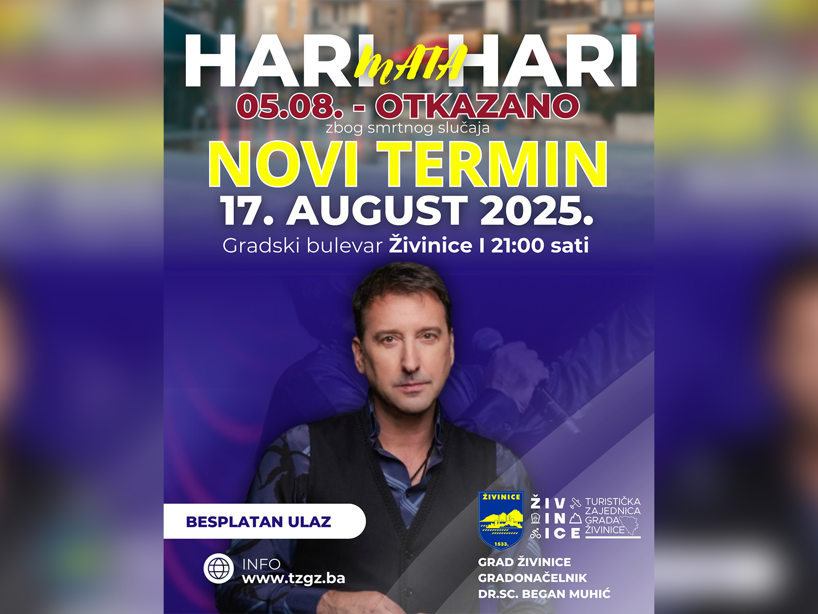 koncert, hara mata hari