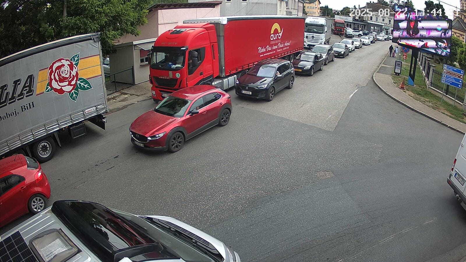 granični prijelaz gradiška obustavljen saobraćaj kod Livna