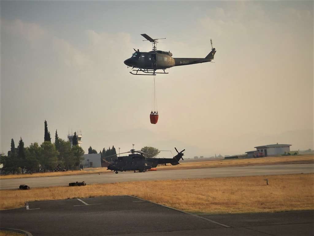 helikopter OS Na gašenju požara u Crnoj Gori angažovan helikopter iz BiH