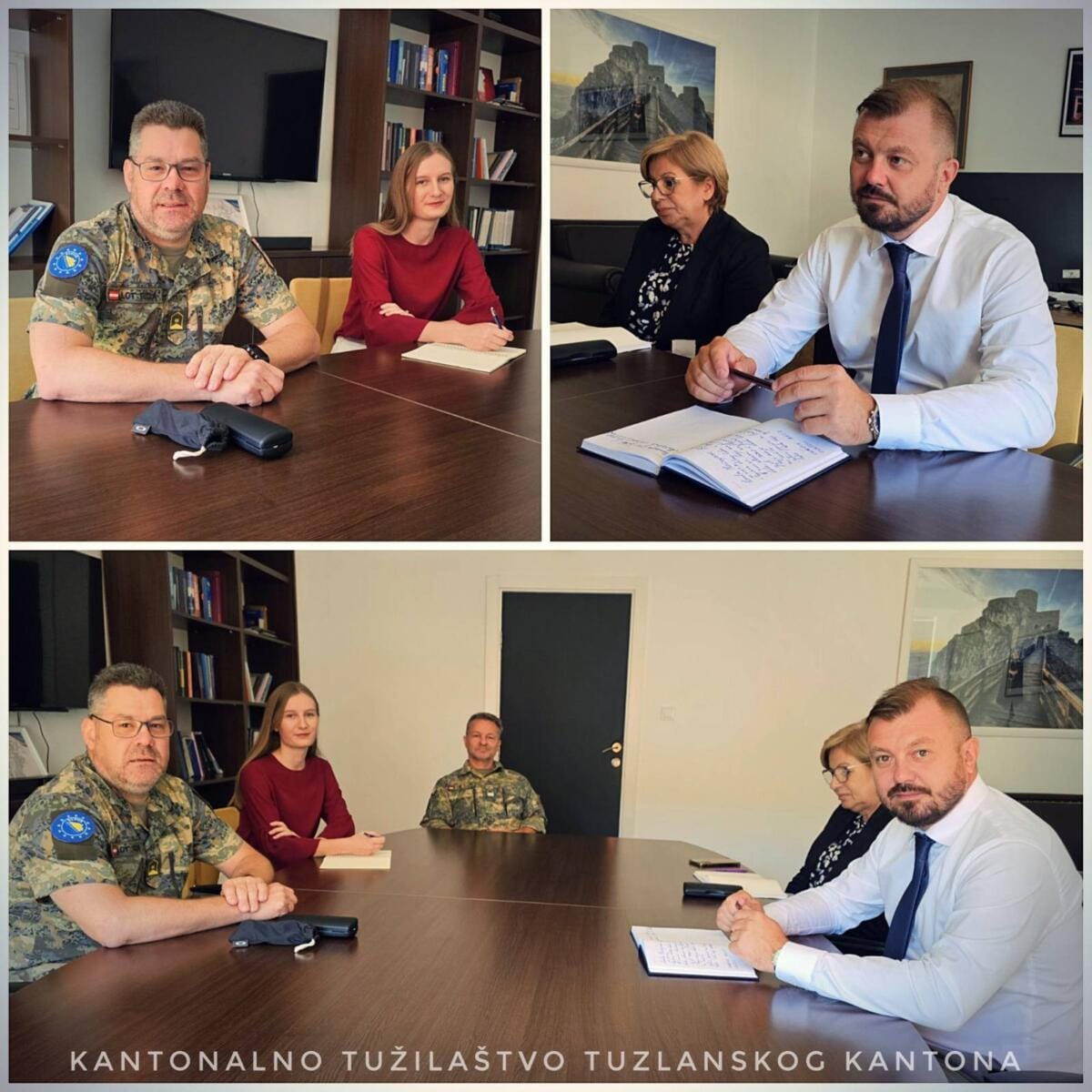 kantonalno tužilaštvo2 Delegacija EUFOR-a posjetila Kantonalno tužilaštvo Tuzlanskog kantona