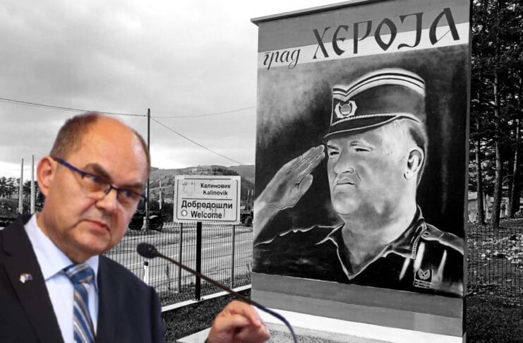 OHR osudio mural Ratka Mladića u Banjoj Luci: Institucije moraju reagovati