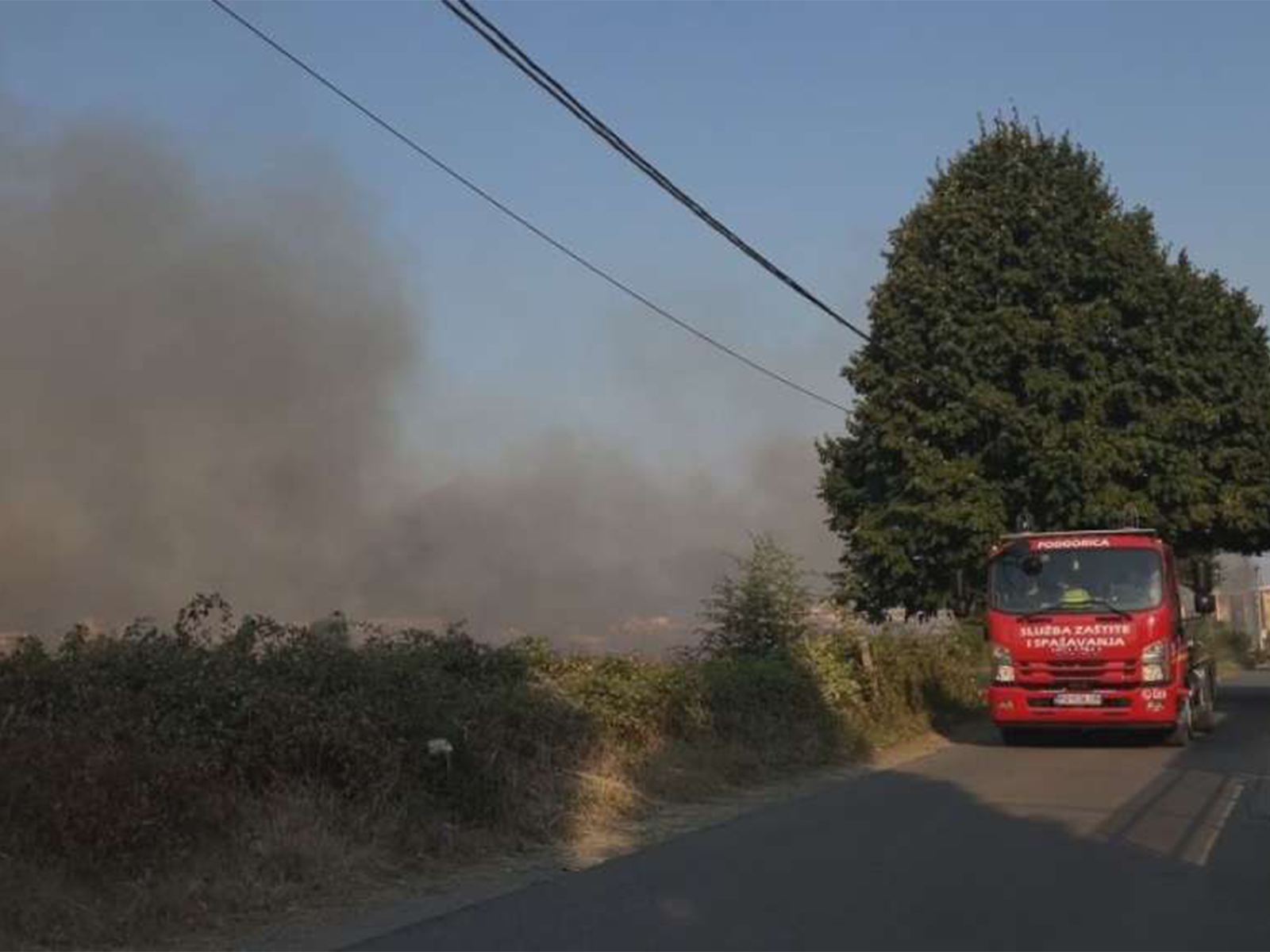 pozar crna gora rtcg Požari u Crnoj Gori danas pod kontrolom, stanje povoljnije nego jučer