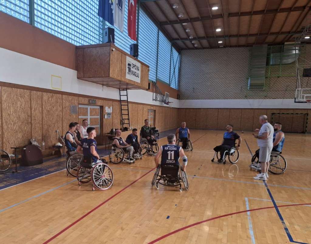 Počele pripreme reprezentacije BiH u košarci u kolicima za Evropsko prvenstvo