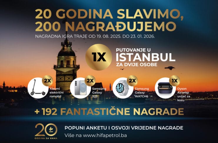 Hifa Petrol nagrađuje lojalnost povodom 20 godina postojanja