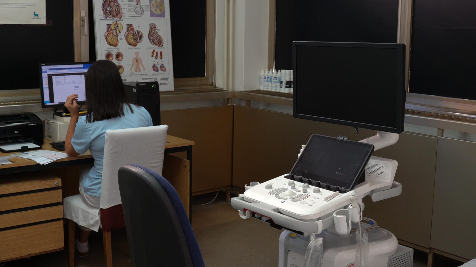 12 09 2025 TZ Dom zdravlja novi aparat za UZ srca Novi ultrazvučni aparat za pregled srca doniran Domu zdravlja Tuzla