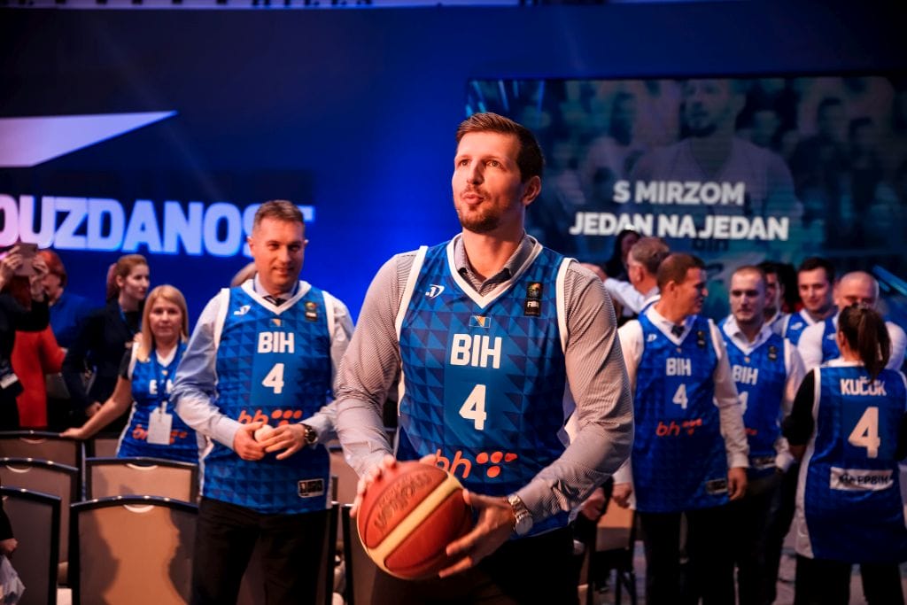 Mirza-Teletovic Mirza Teletović poželio sreću reprezentaciji BiH pred duel s Poljskom