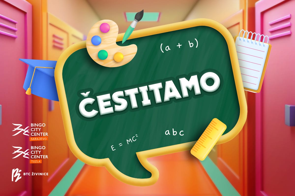 Okončan projekat Za bolju školu u Bingo City Centrima Okončan projekat „Za bolju školu“