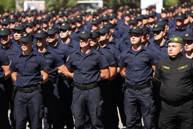 277 novih policijskih službenika položilo zakletvu na Policijskoj akademiji FMUP-a