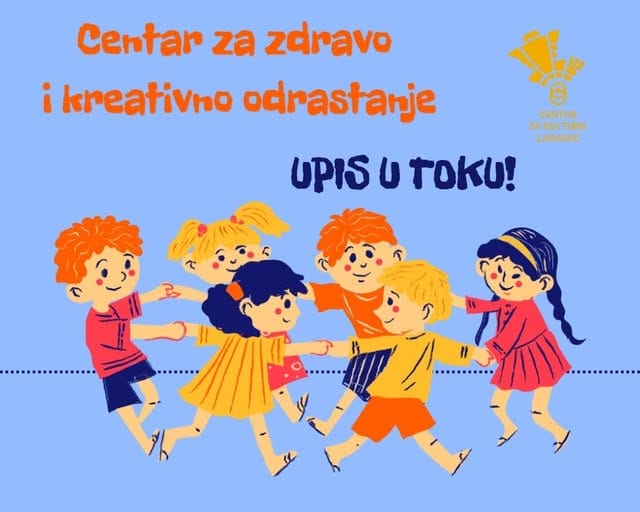 centar za zdravo odrastanje Lukavac Upis novih polaznika u Centru za zdravo i kreativno odrastanje
