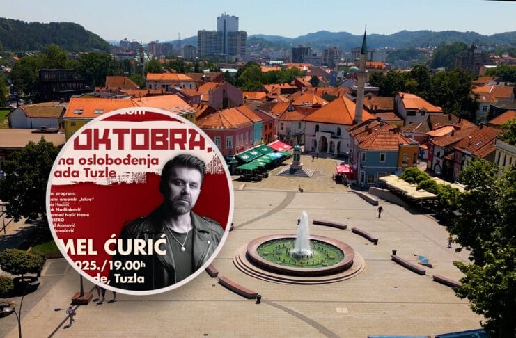 Dan oslobođenja Tuzle: Na Trgu slobode pjeva Amel Ćurić