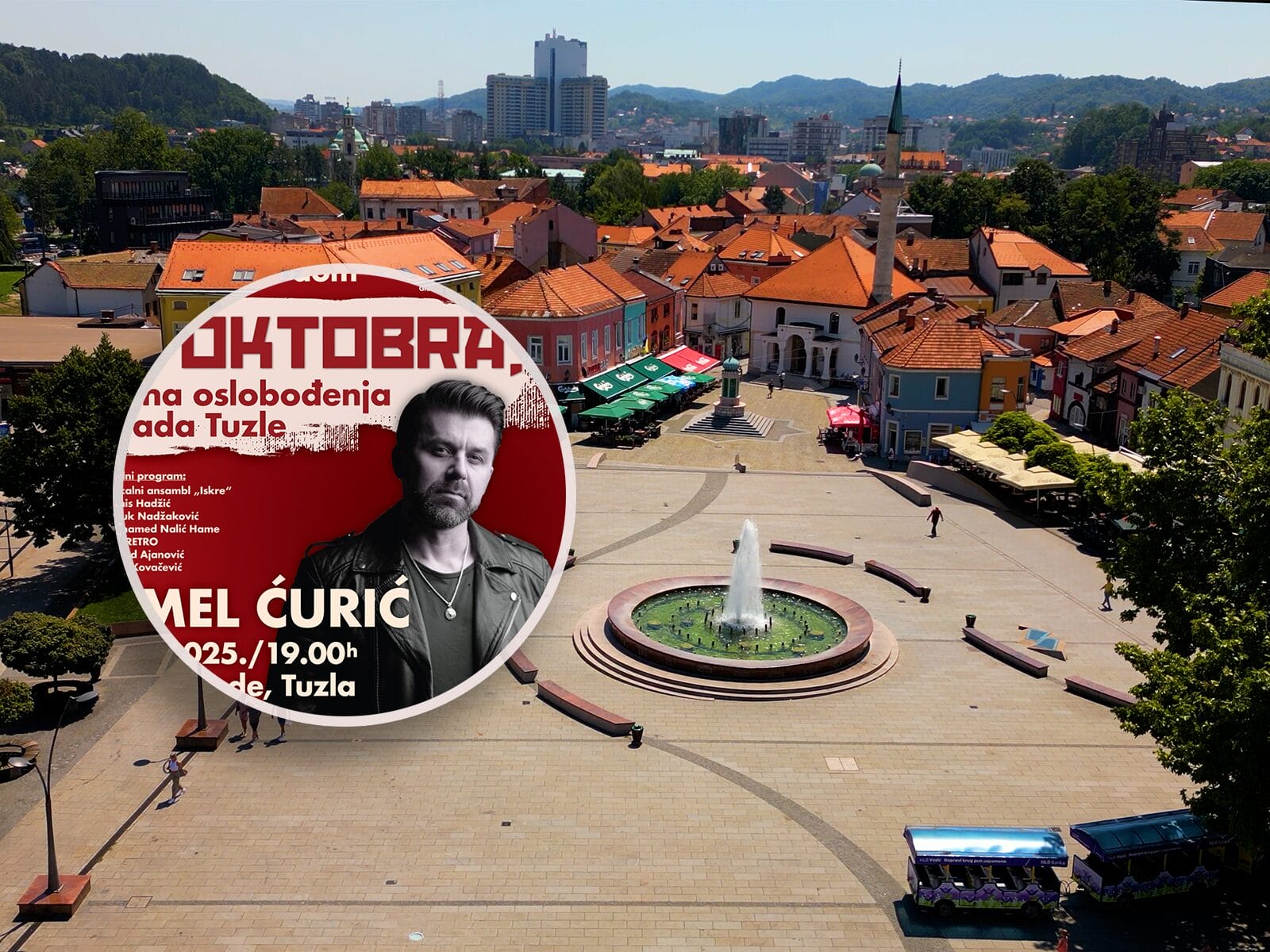 Dan oslobođenja Tuzle: Na Trgu slobode pjeva Amel Ćurić