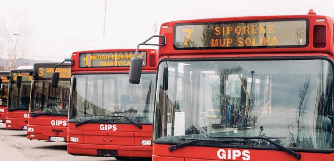 Kontrola voznih karata u Tuzli: Kazna za putnike bez karte 30 KM