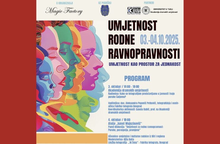 Umjetnost rodne ravnopravnosti: ADU Tuzla domaćin radionice