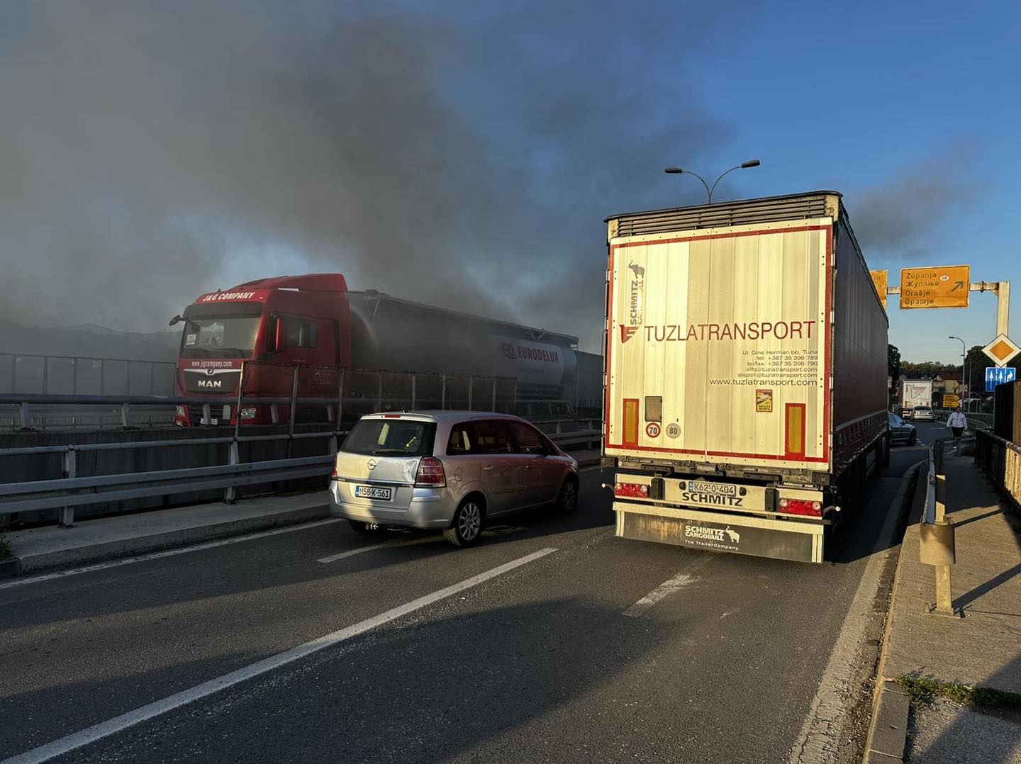 Protest prevoznika nastavljen i jutros, neprospavana noć iza vozača