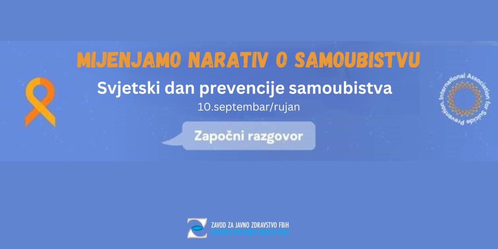 svjetski dan prevencije samoubistva Danas se obilježava Svjetski dan prevencije samoubistva