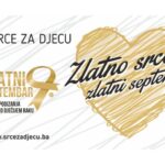 Zlatno srce, zlatni septembar – mjesec podizanja svijesti o dječijem raku Zlatno srce, zlatni septembar – mjesec podizanja svijesti o dječijem raku