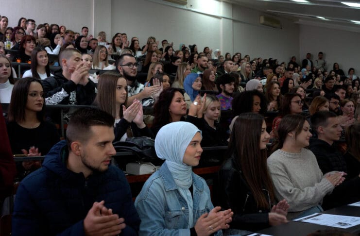 Prijem brucoša: Novo poglavlje života za 200 studenata Filozofskog fakulteta