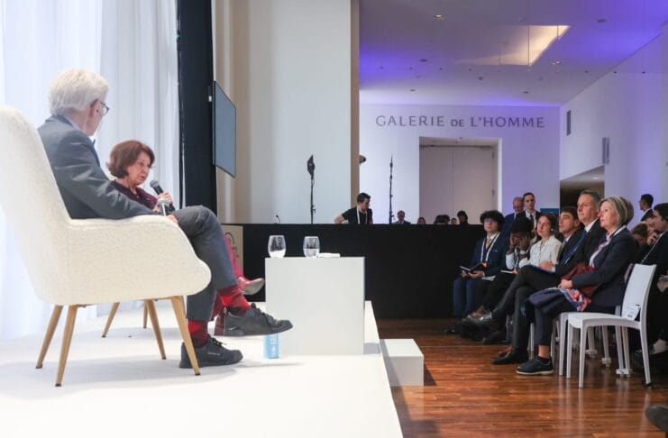 Becirovic u Parizu Bećirović u Parizu na panelu „Značaj regionalne saradnje na Balkanu za buduće generacije“