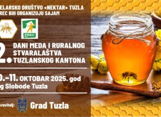 Tuzla domaćin 2. Dana meda i ruralnog stvaralaštva TK