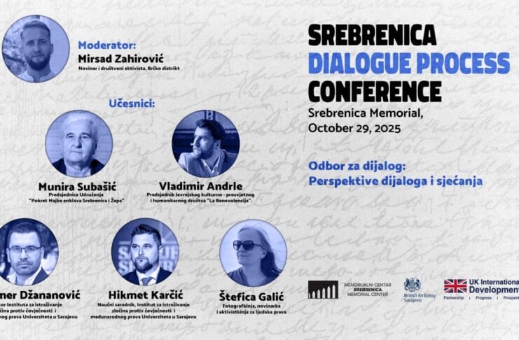 2 panel U Memorijalnom centru Srebrenica potpisana je Srebrenička povelja o dijalogu, važan korak ka obnovi povjerenja, pomirenju i trajnom miru u Bosni i Hercegovini.