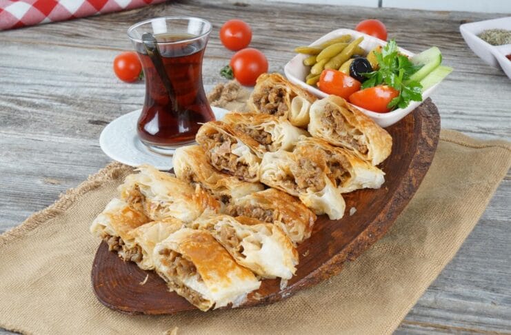 Turkey,Borek,,Turkish,Borek,,Tea,,Borek,,Bˆrek Tradicija hljeba u Turskoj