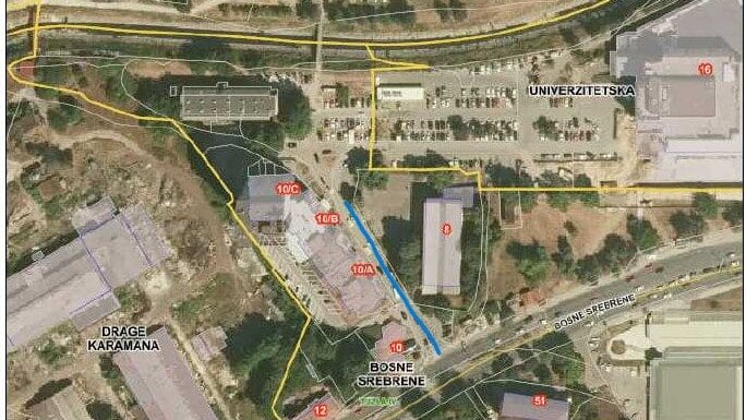 U nedjelju potpuna obustava saobraćaja u dijelu ulice Bosne srebrene u Tuzli