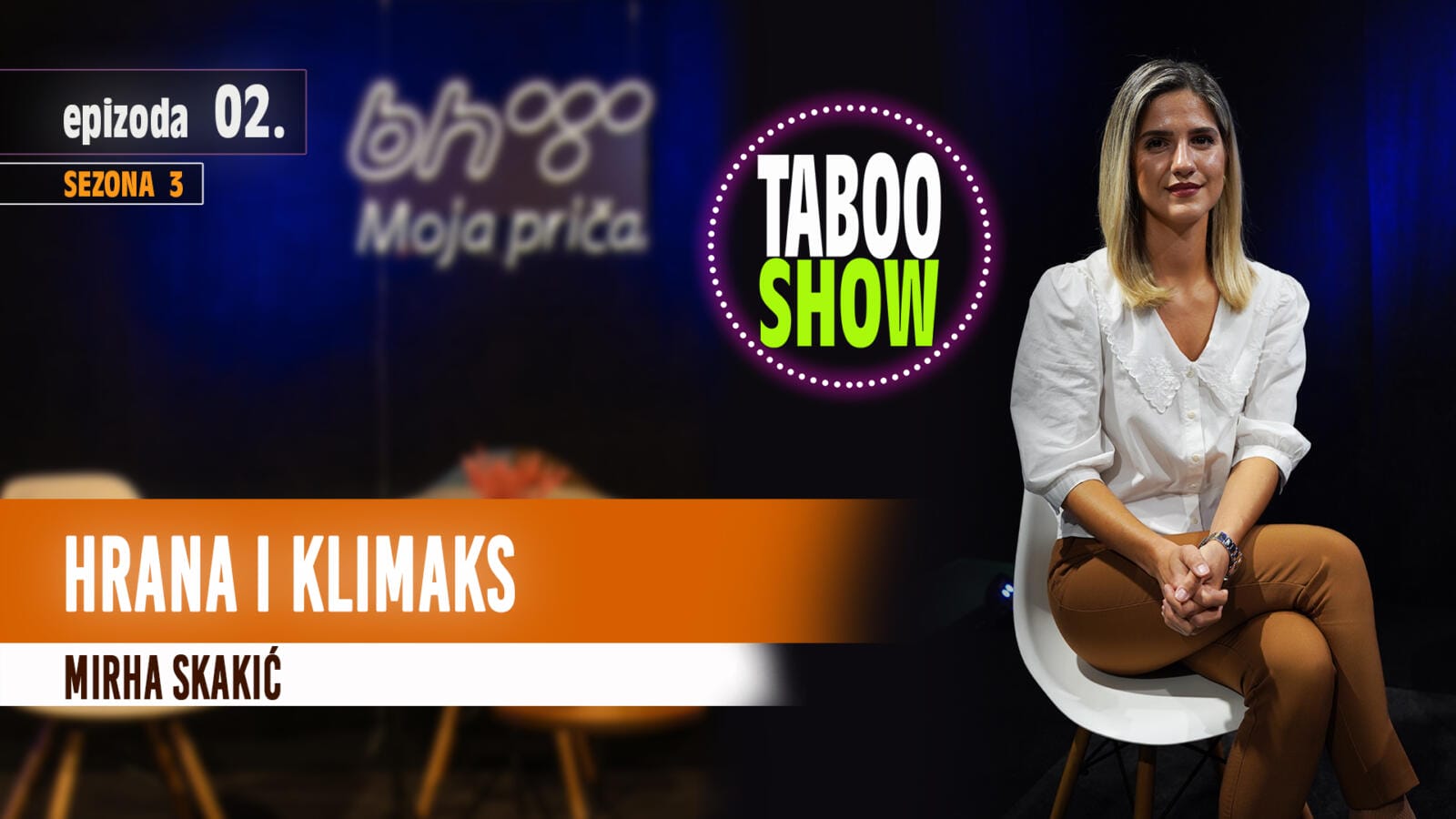 Klimaks i hrana tema su druge epizode podcasta Taboo Show u trećoj sezoni