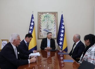 Bećirović i Ginkel: SAD ostaju snažan partner BiH na putu ka NATO i EU