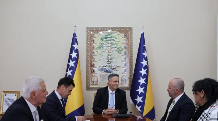 Bećirović i Ginkel: SAD ostaju snažan partner BiH na putu ka NATO i EU